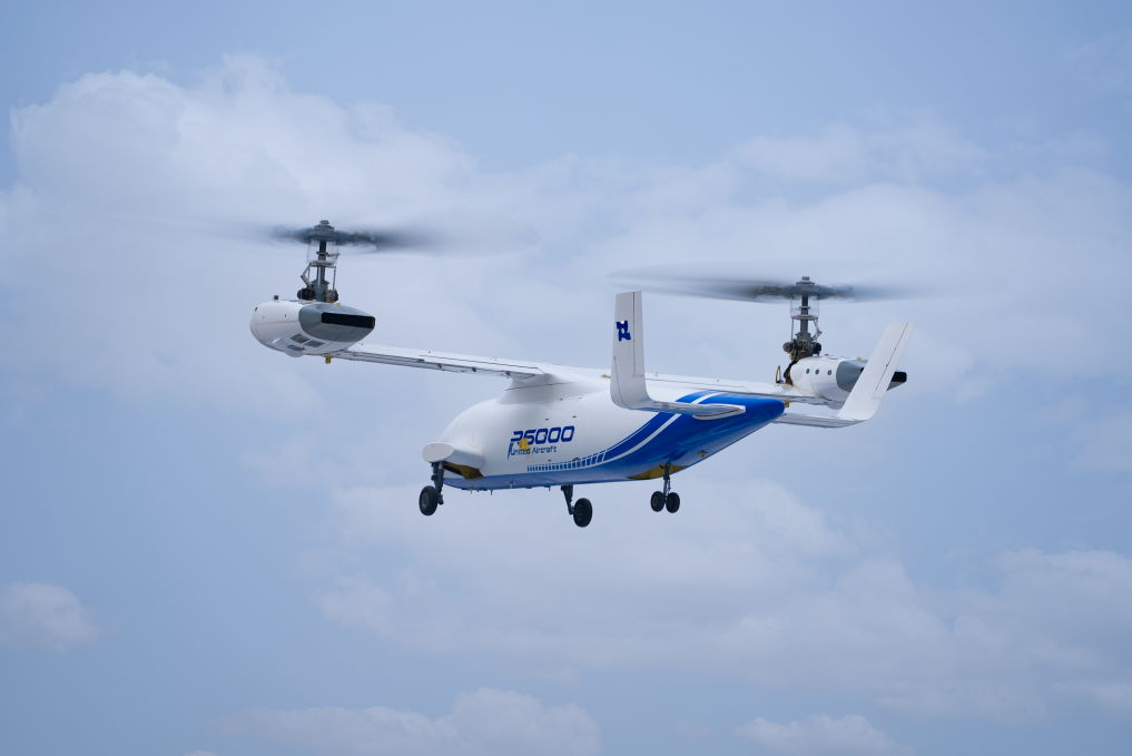 我国6吨级倾转旋翼无人飞行器在四川首飞(图2)